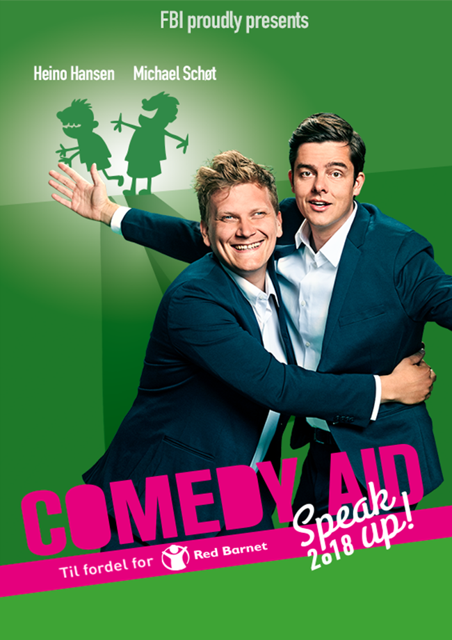 Comedy Aid & Talegaver til børn